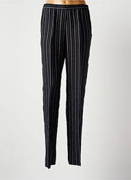 Pantalon larg închidere cu fermoar lateral mărime normală negru ALTINA femeie