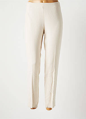 Pantalon drept bej ANTONELLI FIRENZE femeie
