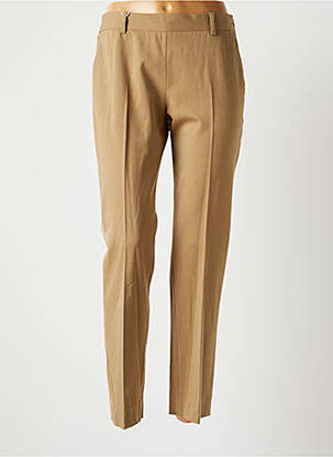 Pantalon 7/8 elasticitate mărime normală bej ALBERTO BIANI femeie