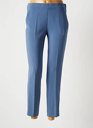 Pantalon 7/8 talie elastică mărime normală albastru ALBERTO BIANI femeie