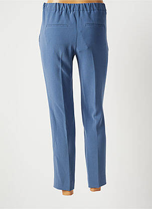 Pantalon 7/8 talie elastică mărime normală albastru ALBERTO BIANI femeie