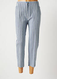 Pantalon trei sferturi elasticitate mărime normală albastru GRIFFON femme