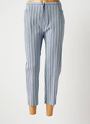 Pantalon trei sferturi albastru GRIFFON femeie