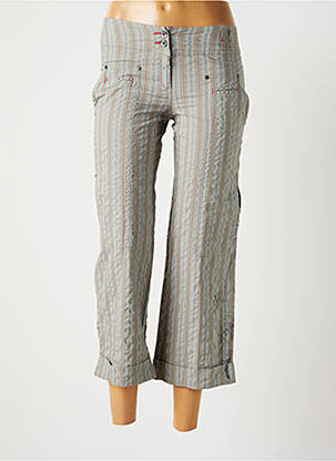 Pantalon trei sferturi gri COP COPINE femeie