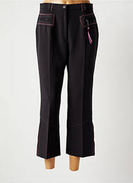 Pantalon trei sferturi elasticitate mărime normală gri CHRISTINE LAURE femme