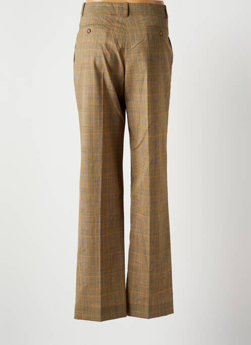 Pantalon chino maro INES DE LA FRESSANGE femeie