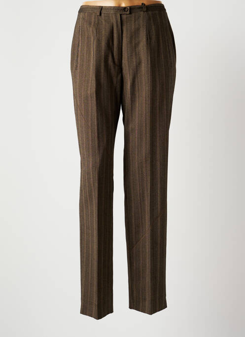 Pantalon chino maro CLAUDE BAUER femeie