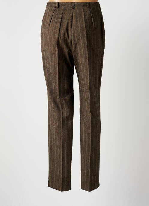 Pantalon chino maro CLAUDE BAUER femeie