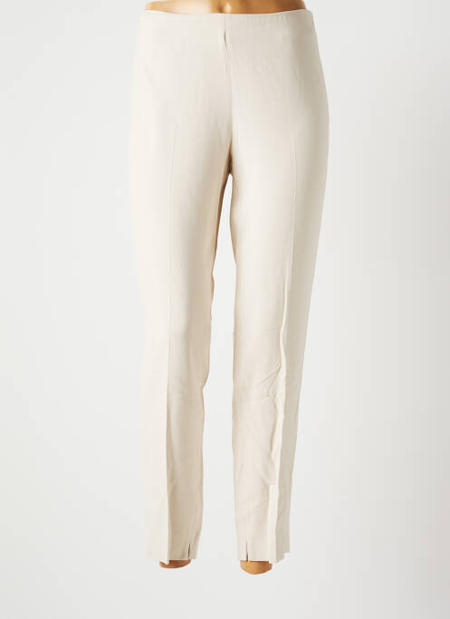 Pantalon drept bej ANTONELLI FIRENZE femeie