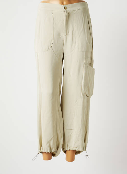 Pantalon 7/8 bej FABIANA FILIPPI femeie