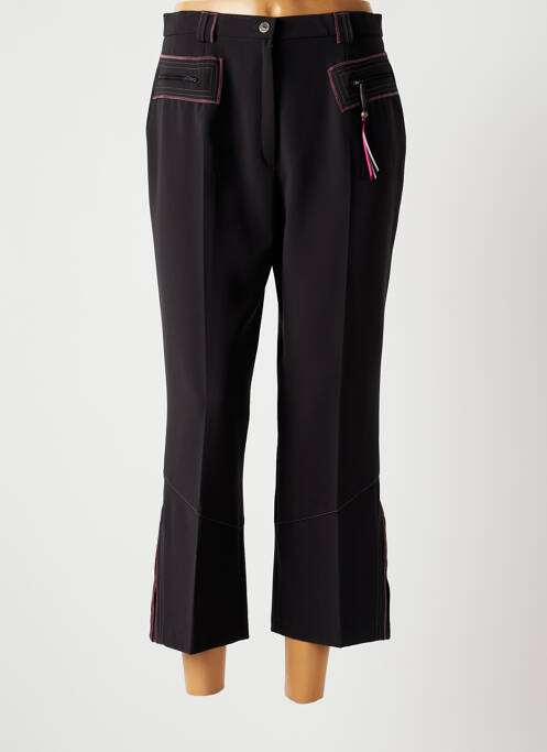 Pantalon trei sferturi elasticitate mărime normală gri CHRISTINE LAURE femme