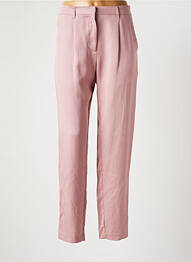 Pantalon slim buzunare talie înaltă roz SAMSOE & SAMSOE femme