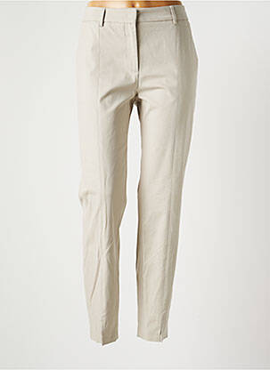 Pantalon slim bej FABIANA FILIPPI femeie