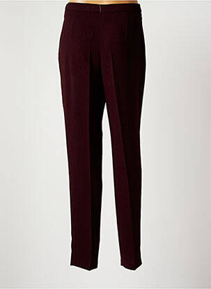 Pantalon slim talie înaltă talie înaltă roșu CHRISTINE LAURE femeie