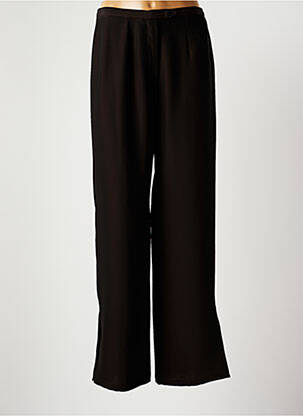 Pantalon larg maro CLAUDE BAUER femeie