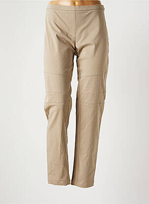 Pantalon slim bej FABIANA FILIPPI femeie