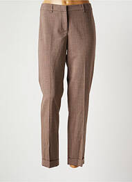 Pantalon drept elasticitate mărime normală maro FABIANA FILIPPI femme