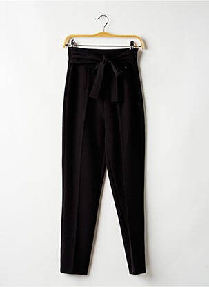 Pantalon slim talie înaltă talie înaltă negru ELEONORA AMADEI femeie