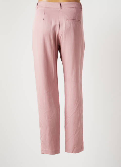 Pantalon slim roz SAMSOE & SAMSOE femeie