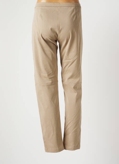 Pantalon slim elasticitate mărime normală bej FABIANA FILIPPI femme