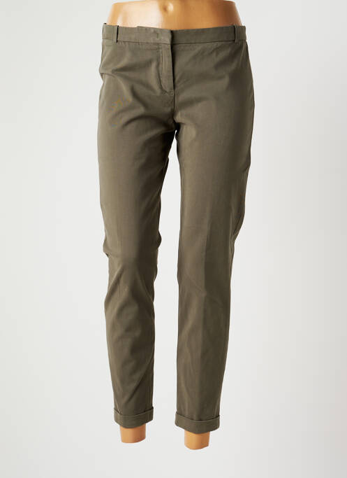 Pantalon chino verde FABIANA FILIPPI femeie