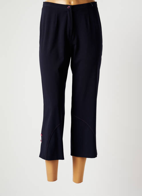 Pantalon trei sferturi albastru JEAN DELFIN femeie