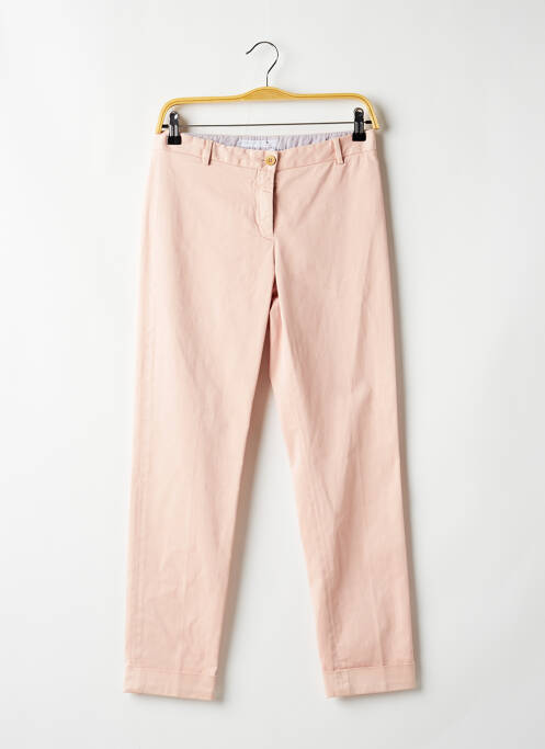 Pantalon 7/8 elasticitate mărime normală roz FABIANA FILIPPI femme