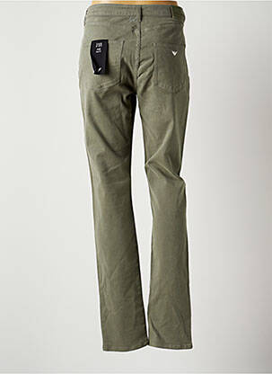 Pantalon slim elasticitate mărime normală verde EMPORIO ARMANI femeie