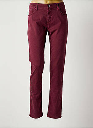 Pantalon drept roșu JACOB COHEN femeie