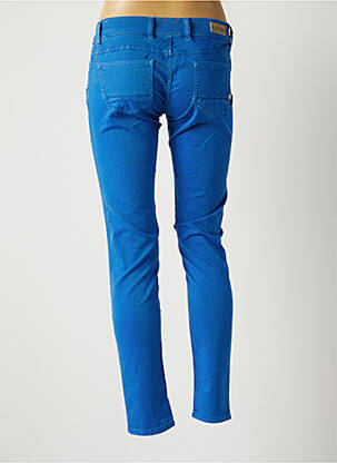 Pantalon slim talie joasă talie joasă albastru RA-RE femeie