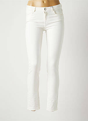 Pantalon slim bej COP COPINE femeie