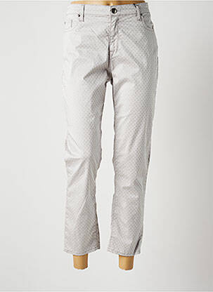 Pantalon 7/8 elasticitate mărime normală gri EMMA & CARO femeie