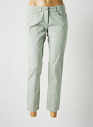 Pantalon 7/8 elasticitate mărime normală verde FABIANA FILIPPI femme