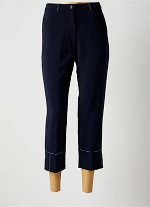 Pantalon trei sferturi albastru CHRISTINE LAURE femeie