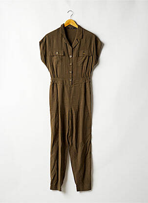 Salopetă-pantalon verde LAUREN VIDAL femeie