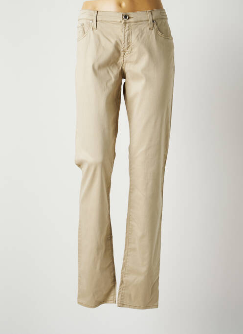 Pantalon slim bej JACOB COHEN femeie