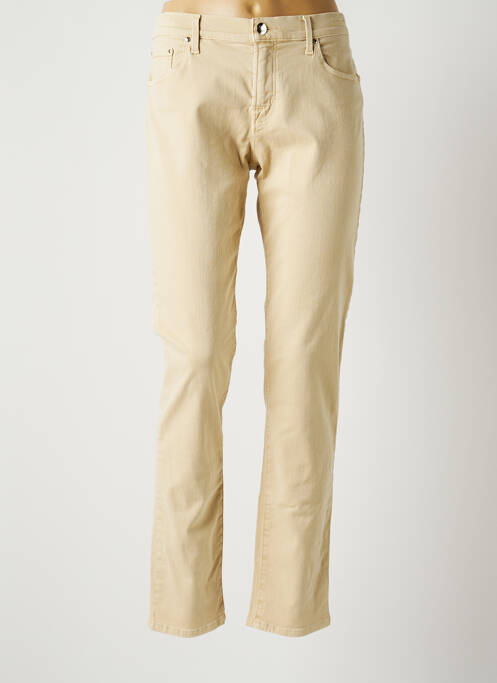 Pantalon slim bej JACOB COHEN femeie