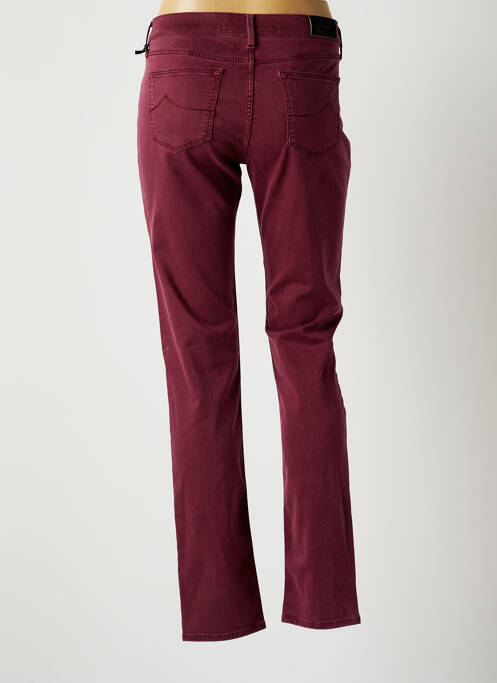 Pantalon drept roșu JACOB COHEN femeie