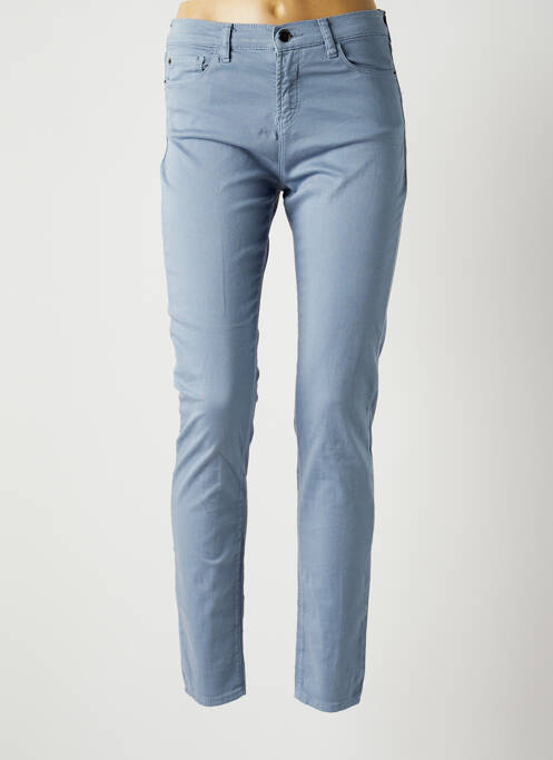 Pantalon slim albastru EMPORIO ARMANI femeie
