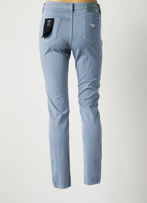 Pantalon slim albastru EMPORIO ARMANI femeie