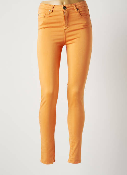 Pantalon slim portocaliu EMMA & CARO femeie