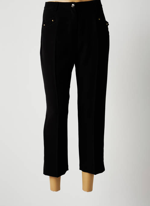 Pantalon trei sferturi negru CHRISTINE LAURE femeie