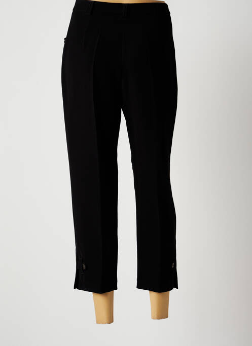 Pantalon trei sferturi negru CHRISTINE LAURE femeie