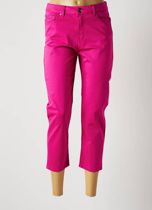 Pantalon trei sferturi roz EMMA & CARO femeie
