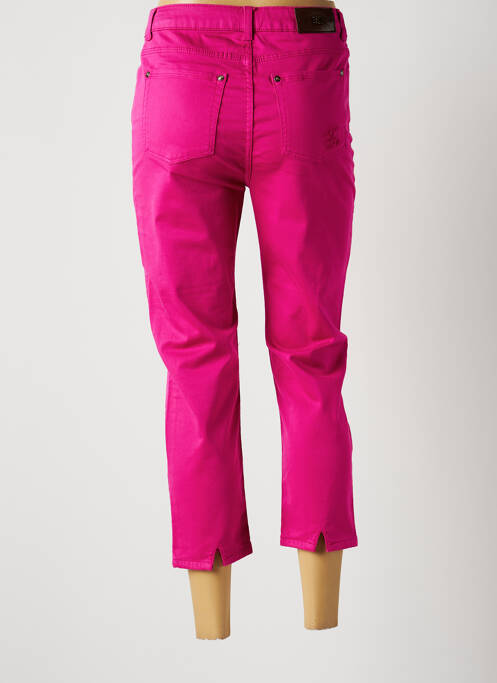 Pantalon trei sferturi roz EMMA & CARO femeie