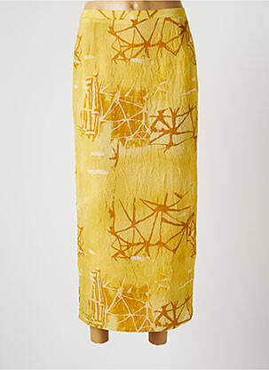 Fustă lungă galben CLAUDE BAUER femeie