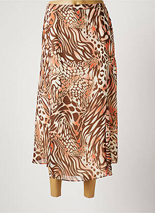 Fustă lungă portocaliu CLAUDE BAUER femeie