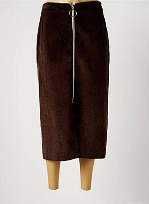 Fustă lungă maro HARMONY femeie