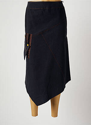 Fustă midi maro JEAN DELFIN femeie