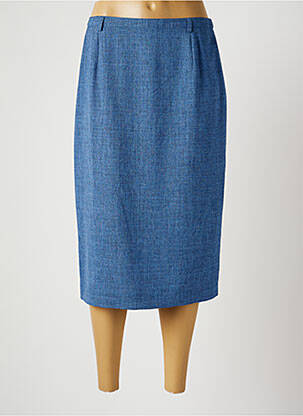 Fustă midi albastru CLAUDE BAUER femeie